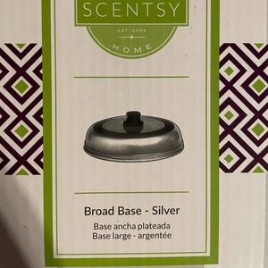Scentsy - Broad Base Silver